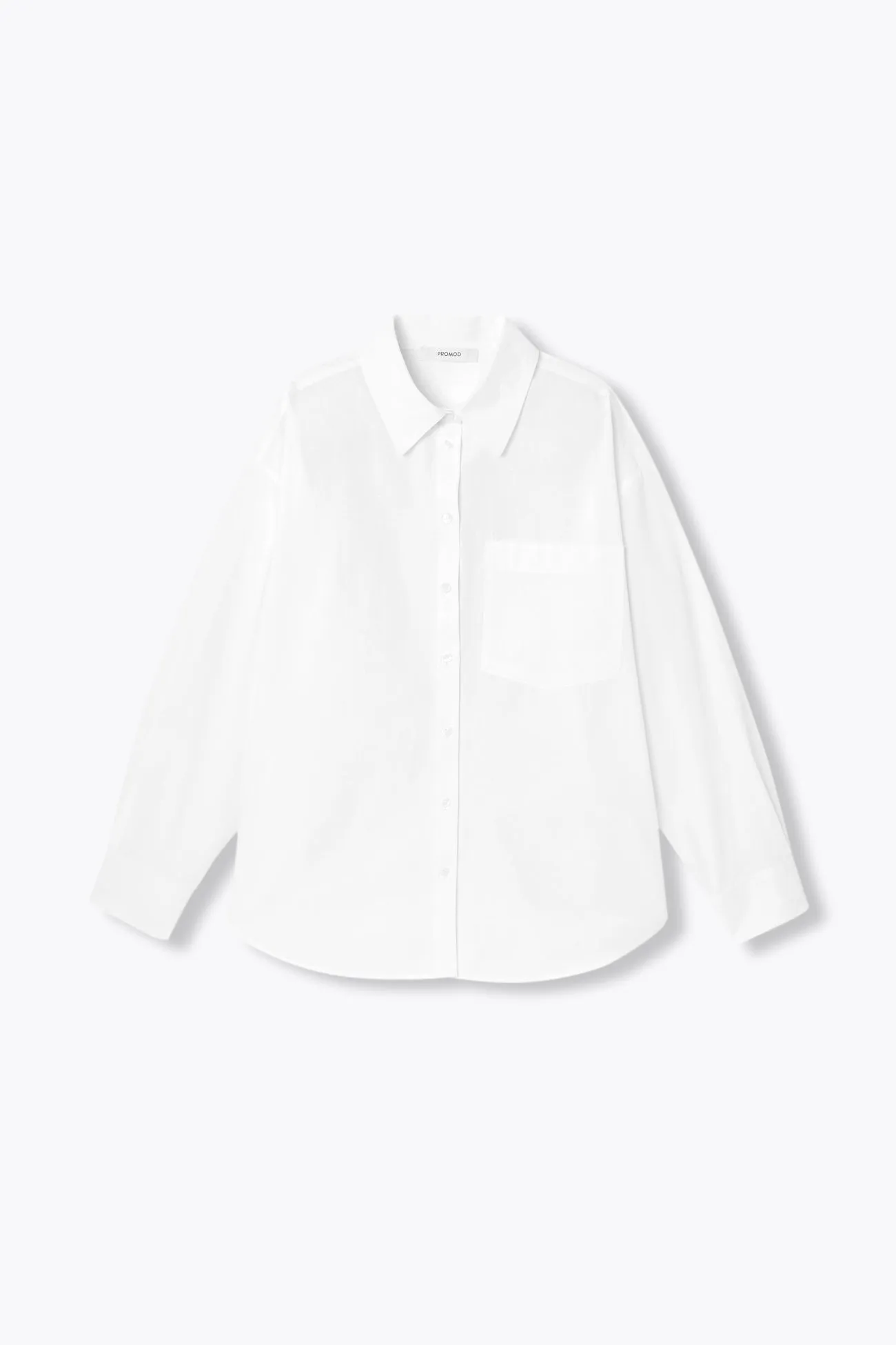 Chemise oversize unie Femme