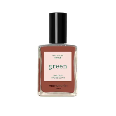 Vernis Green Manucurist-Brique-manucure rouge orangée — photo 1