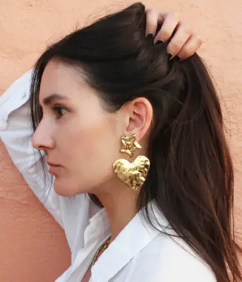 Caprice Paris – Boucles d’oreilles Narcisse — photo 5