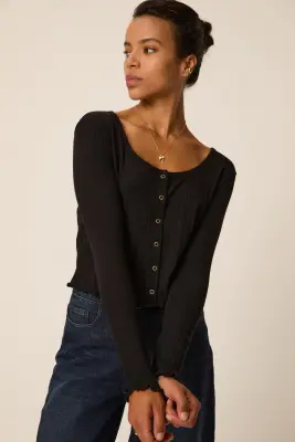 Tee Shirt Zoe Noir — photo 1