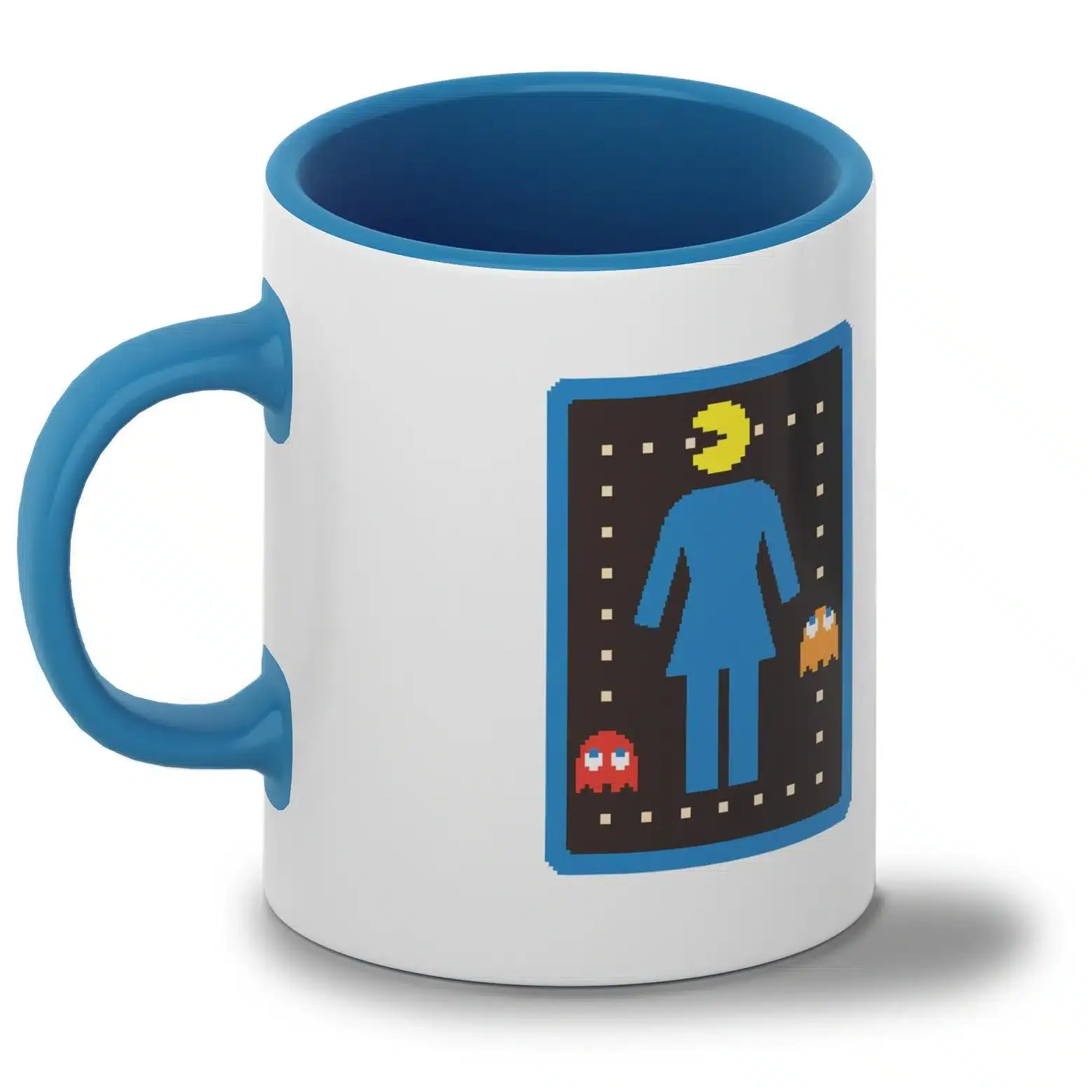 Mug Girl OG Pac Loc White Blue