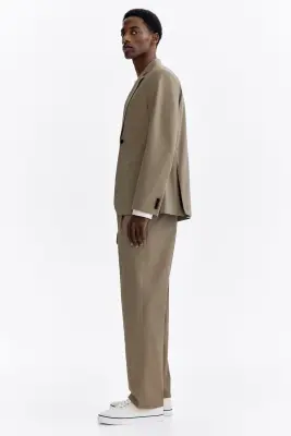 Pantalon de costume Regular Fit - Vert kaki — photo 4