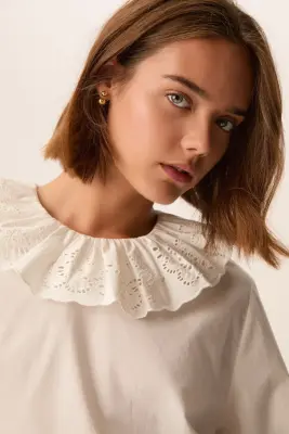 Blouse Solinette Ecru — photo 2