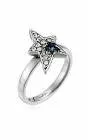 Bague argent t52 star