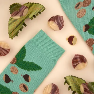 Chaussettes Châtaigne Coucou Suzette — photo 5