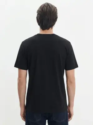 T-shirt en coton organique et élasthanne — photo 2