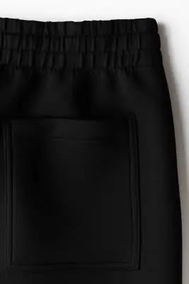 Pantalon jogger chic Relaxed Fit - Noir — photo 4