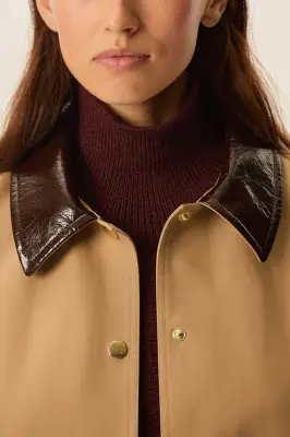 Manteau Ypolite Sable — photo 4