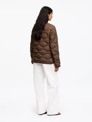 Veste matelassée Re:Down - Marron — photo 3