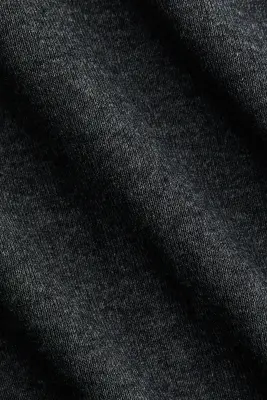 Robe polo en maille fine - Gris foncé chiné — photo 4