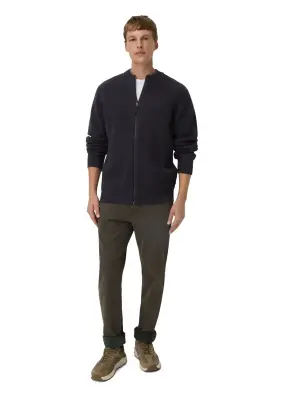 CAMEL ACTIVE GILET LAINE FULL ZIP Marine — photo 3