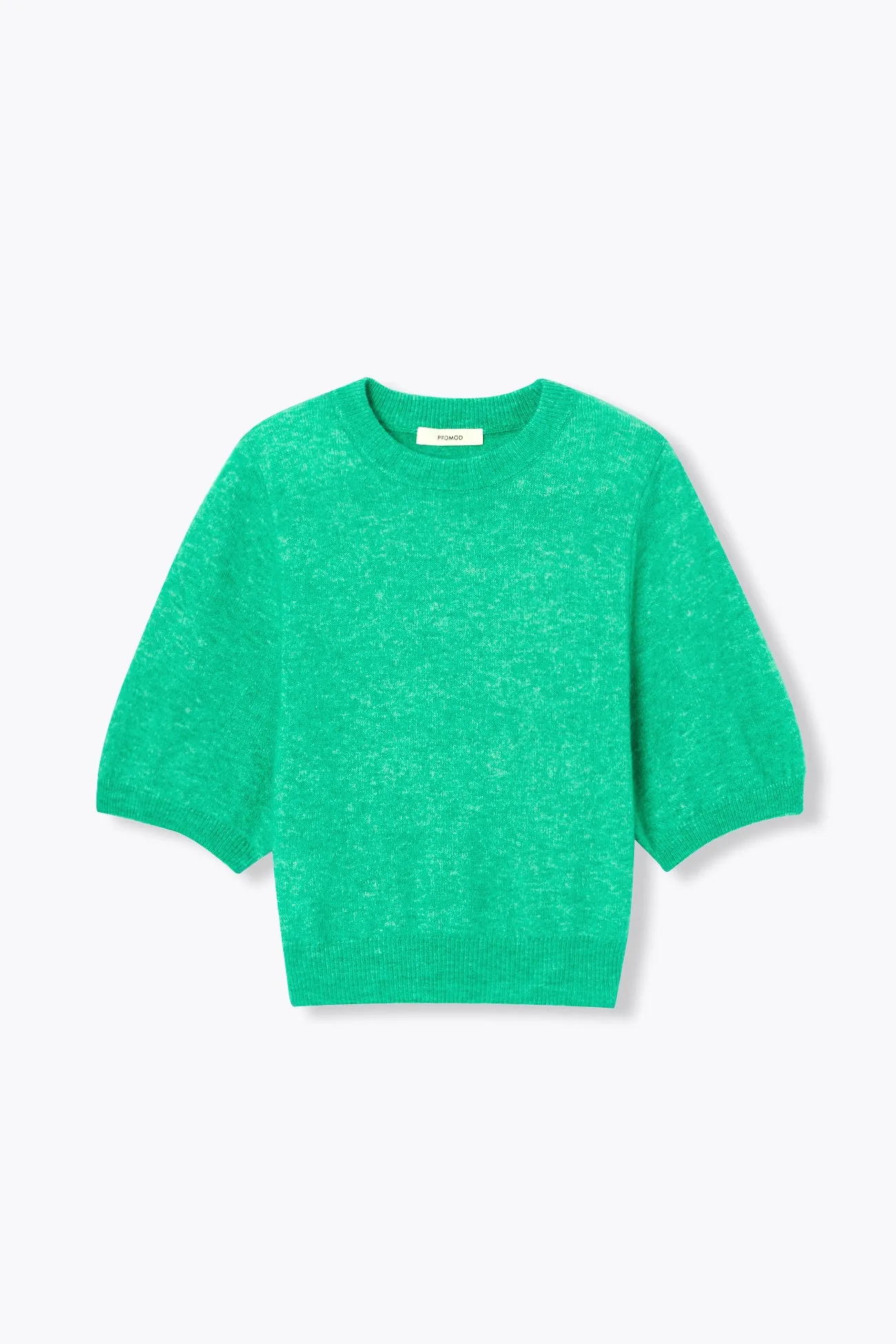 Pull col rond manches ballon