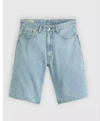 LEVIS BAGGY SHORT 478 Bleu ciel — photo 5