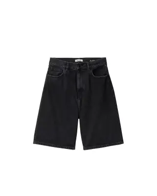 Short Brandon Black Stone Washed Femme — photo 1