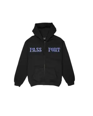 Glint Zip Hoodie Black — photo 1