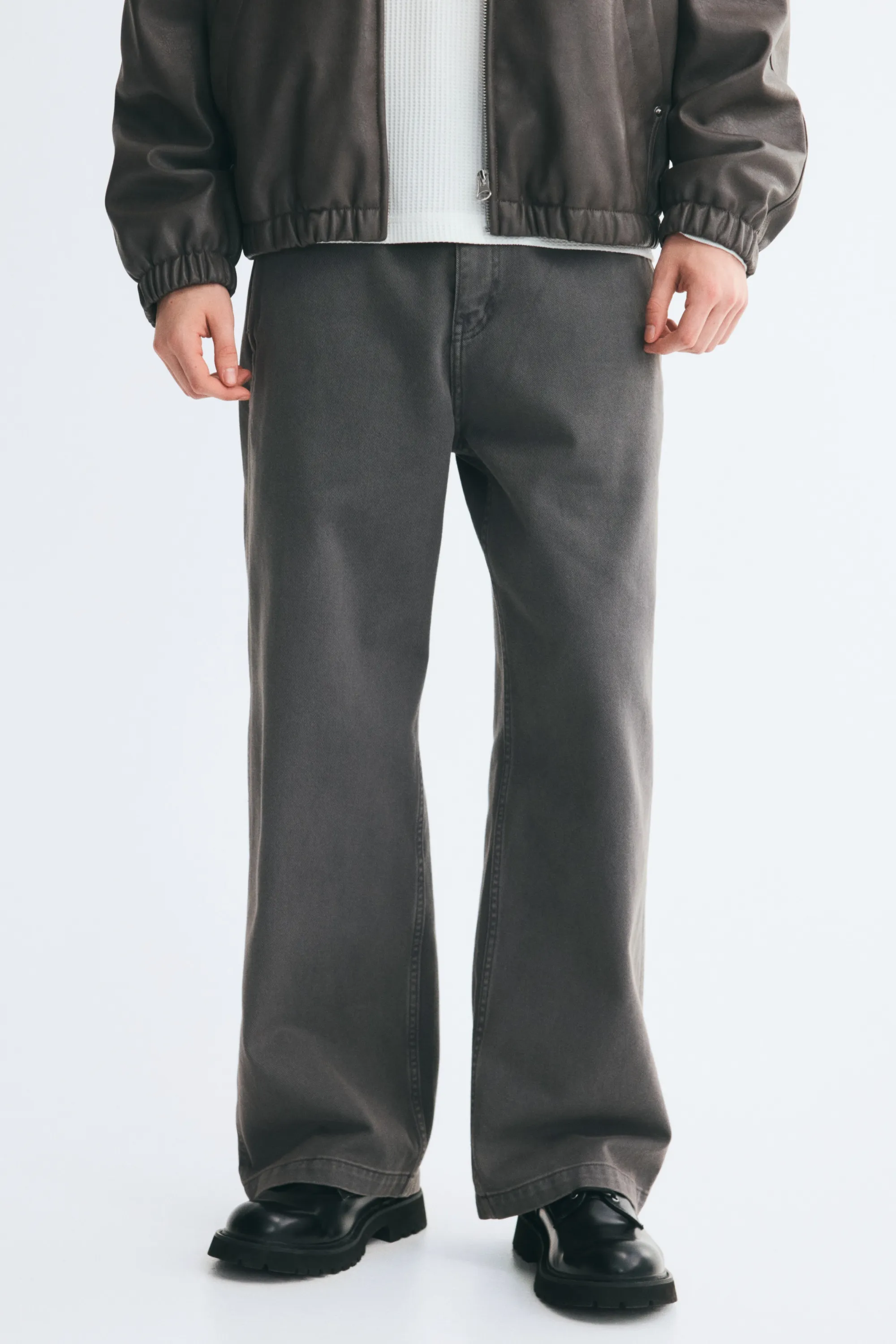 Pantalon Carpenter Loose Fit - Gris foncé