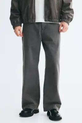 Pantalon Carpenter Loose Fit - Gris foncé — photo 1