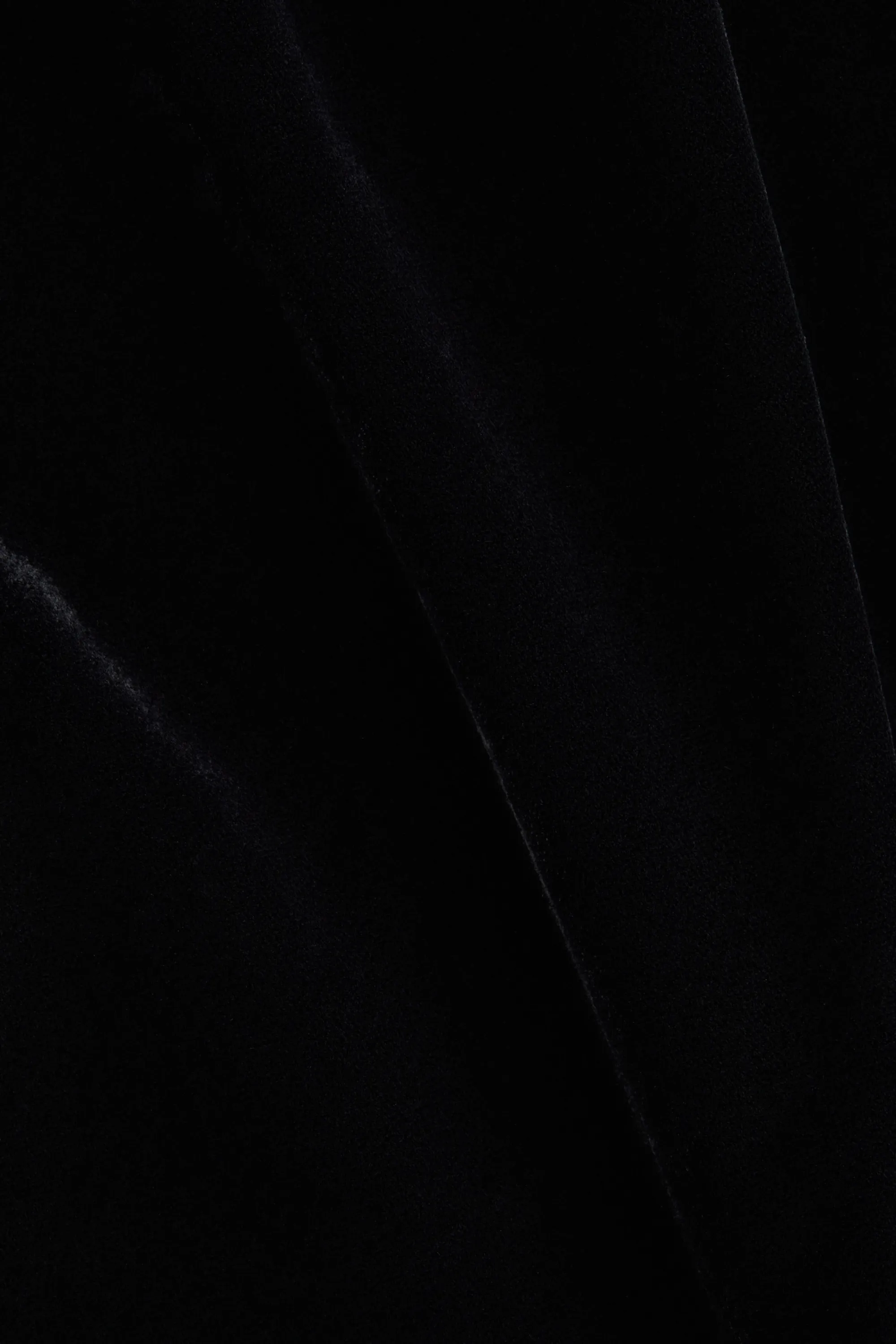Velvet maxi skirt - Black
