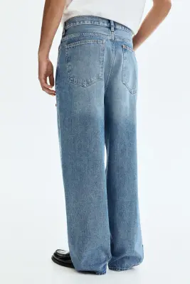 Baggy Jeans - Bleu denim clair — photo 3