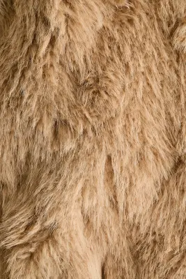 Manteau à col droit - Beige foncé — photo 5