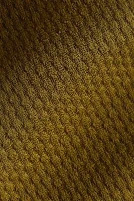 Robe maxi en maille texturée - Vert olive — photo 4