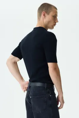 Polo Slim Fit - Noir — photo 3