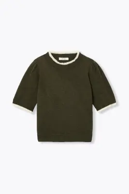 Pull détail dentelle Femme