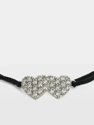 Bracelet Zadig Link Heart Strass — photo 2