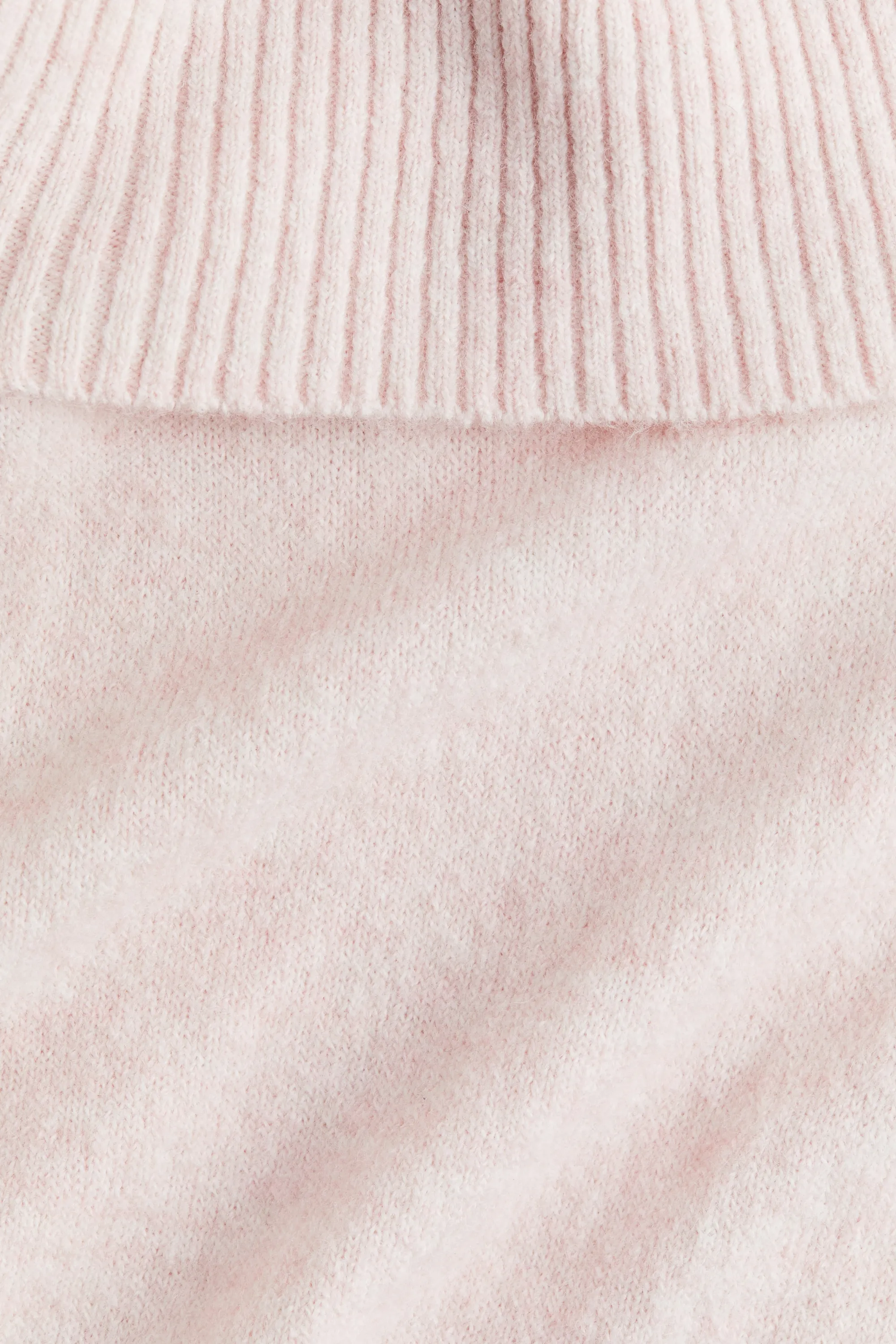Pull épaules nues - Rose clair