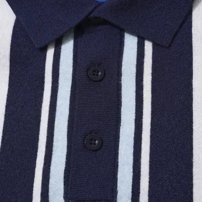 Polo Helas Bronx Knit Polo – Navy — photo 3