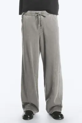 Pantalon de jogging décontracté - Gris délavé — photo 1