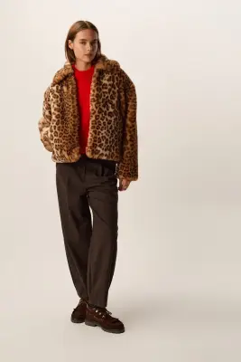 Manteau Ybou Fauve — photo 3