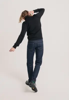 Le pull col roulé - Noir — photo 5