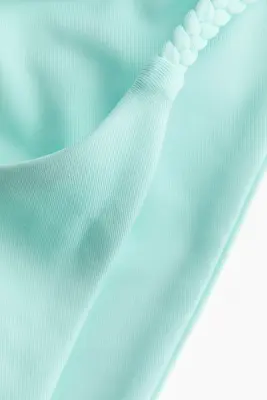 Bas de maillot Brazilian Tanga - Turquoise clair — photo 4
