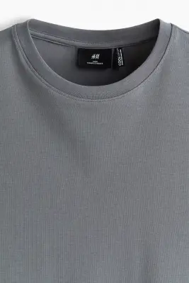 T-shirt COOLMAX® Slim Fit - Gris — photo 3