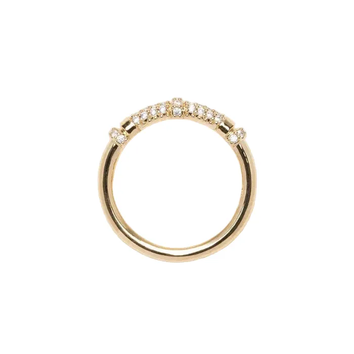 Bague small Ophelia dorée - SIGAL