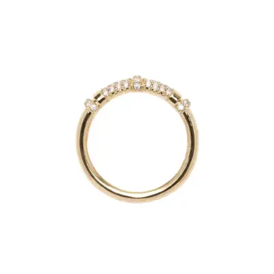 Bague small Ophelia dorée - SIGAL