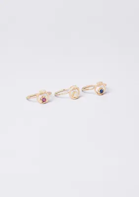 BAGUE RYM DIAMANT - Or blanc 18 carats — photo 4