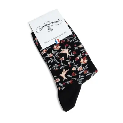 Chaussettes aubussonaises noir — photo 5