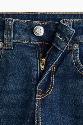Flared Low Jeans - Bleu denim foncé — photo 5