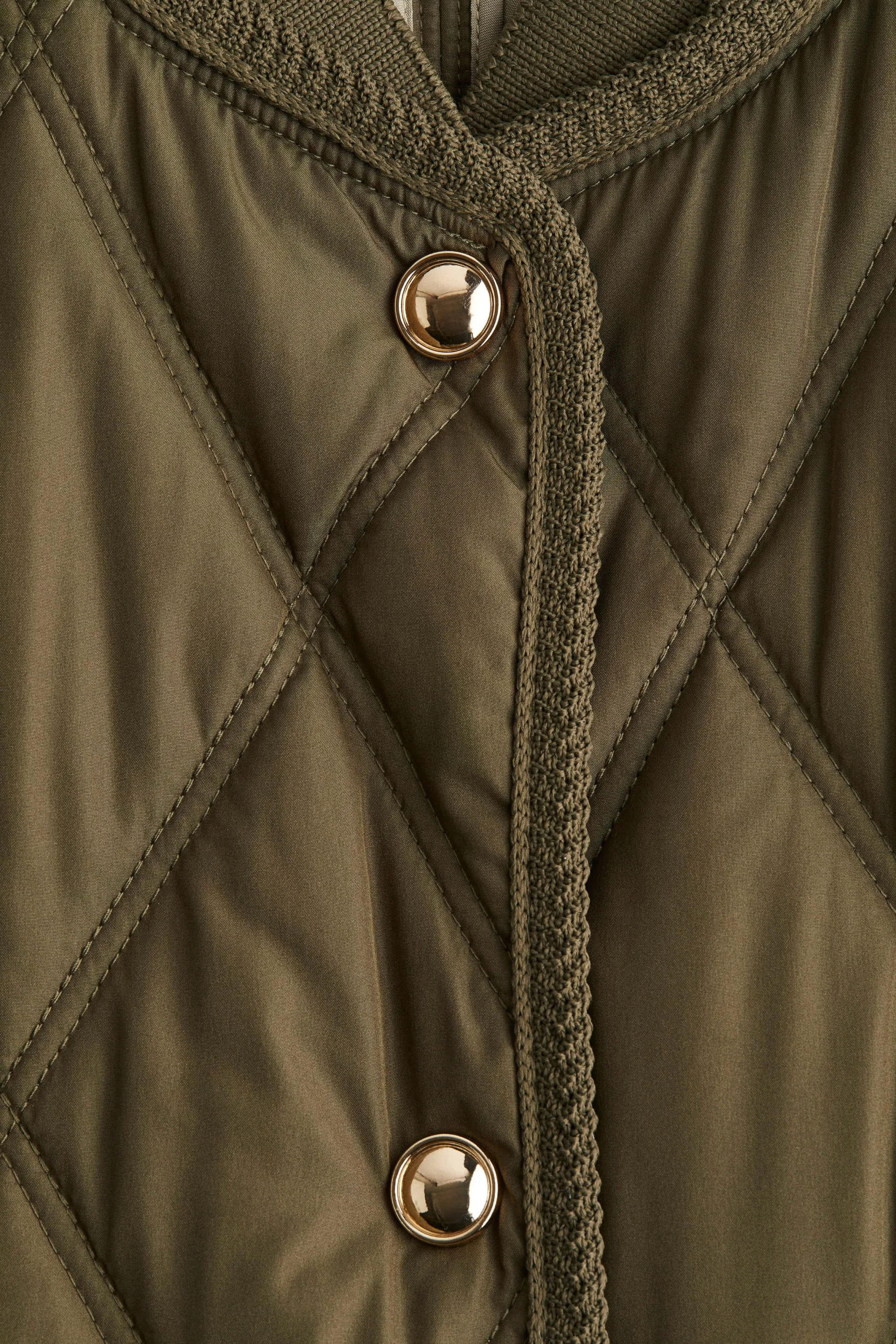 Veste matelassée - Vert kaki foncé