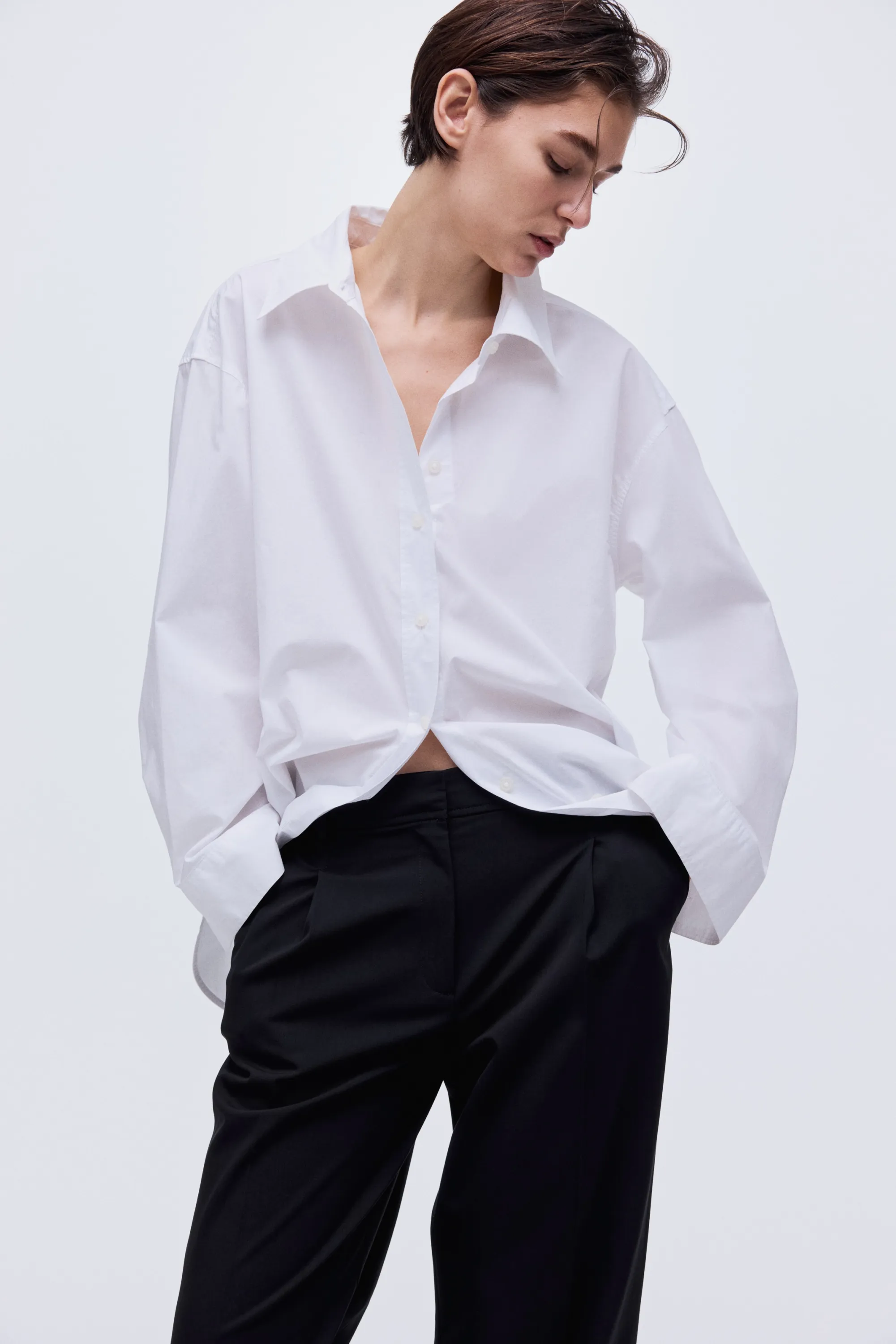 Pantalon large - Noir