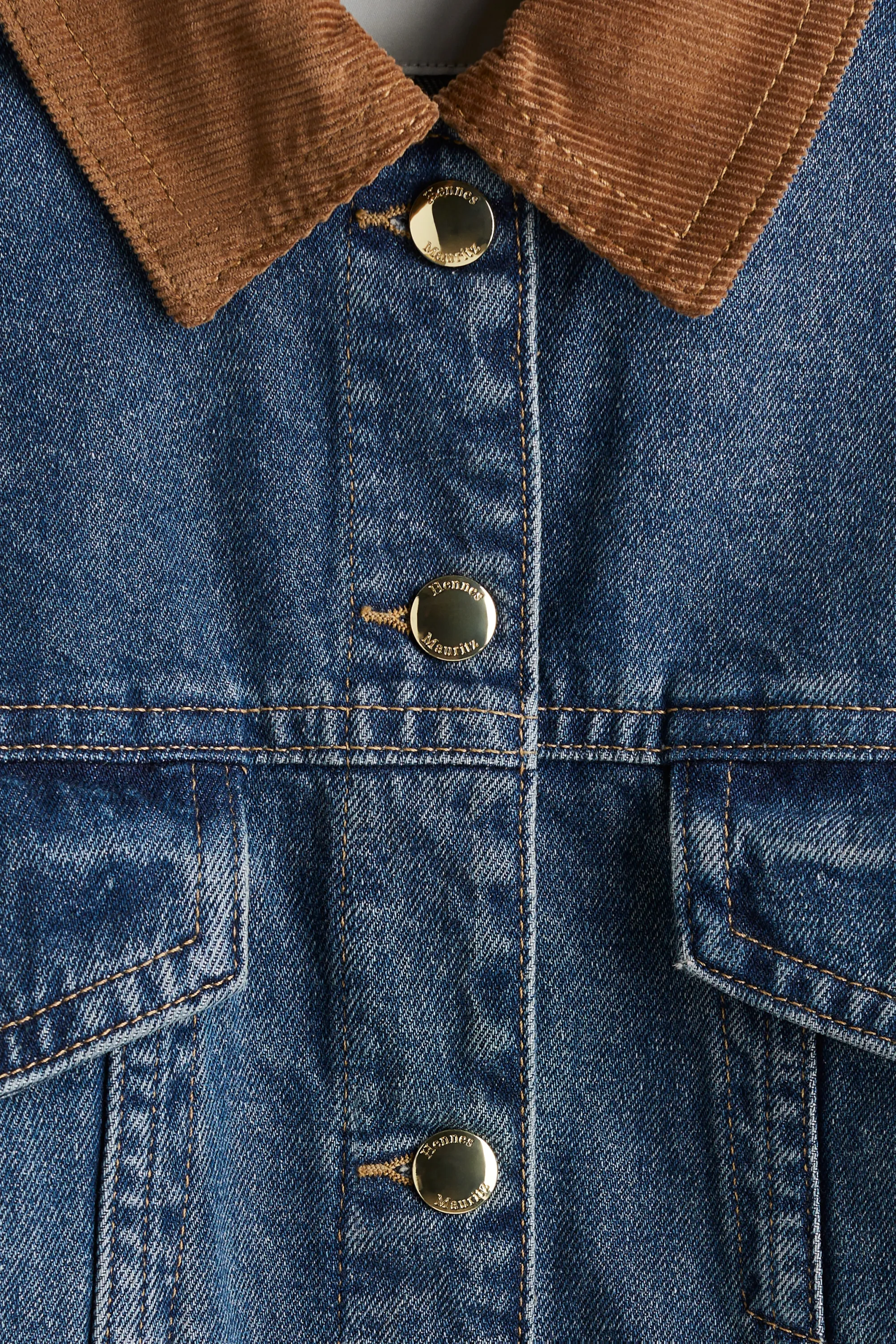 Veste en denim - Bleu denim
