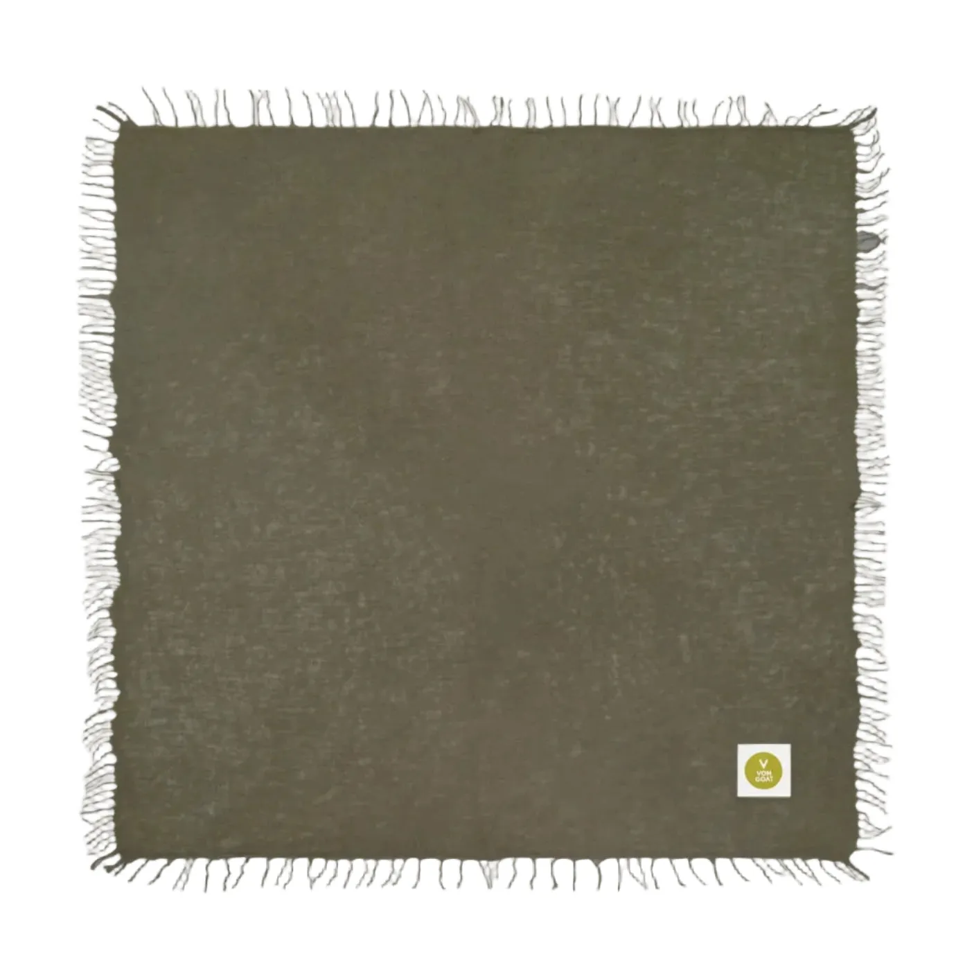 Bandana SMOKEY OLIVE WITH FRINGS - V VON GOAT