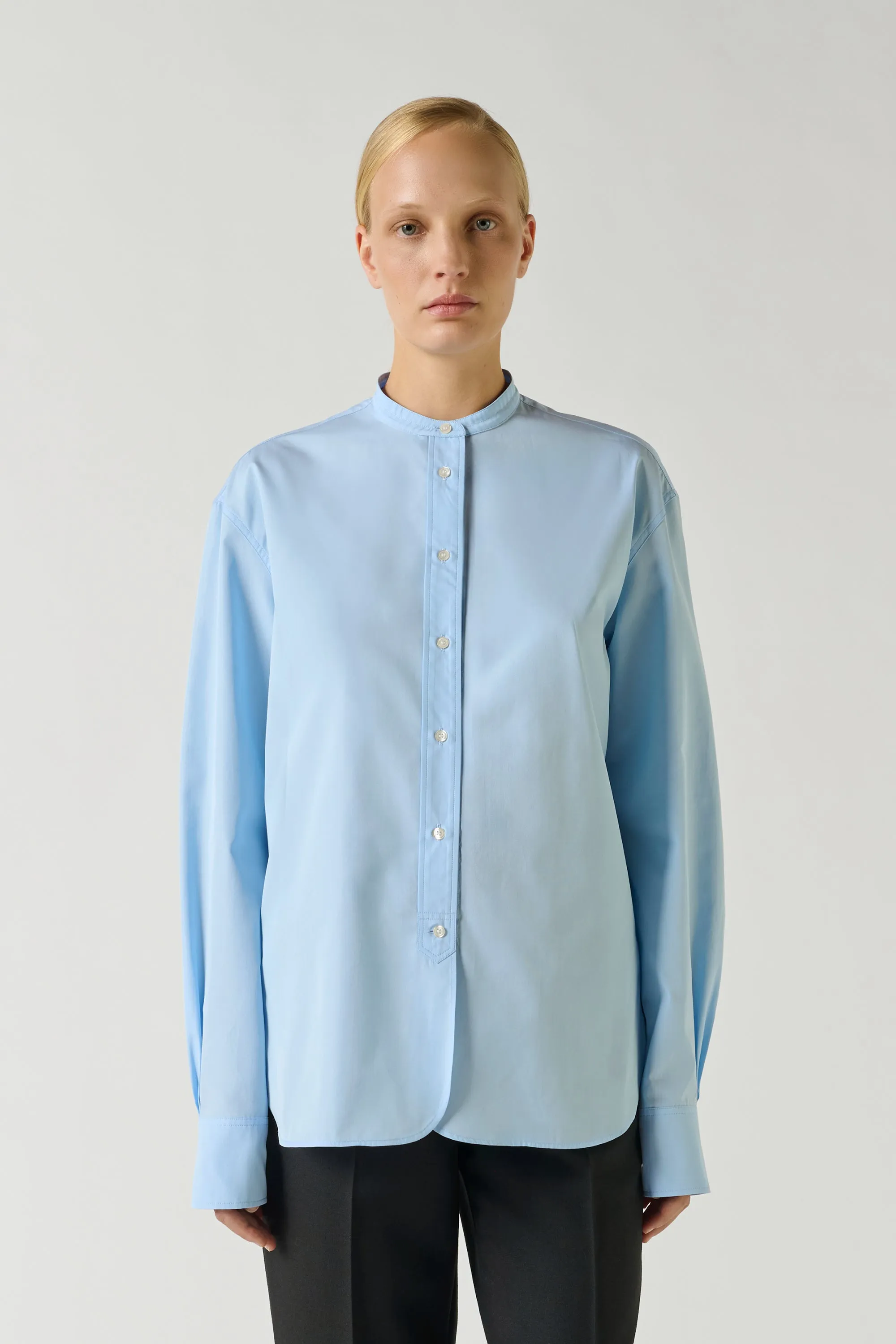 CHEMISE BERMUDES BLEU CIEL