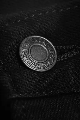 Jean bootcut décontracté taille mi-haute Mercury - Black Rinse - Noir — photo 5
