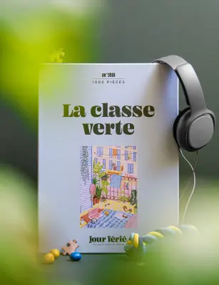 Puzzle 1000 pièces La classe verte – Jour Férié — photo 3