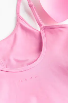 Top de sport avec soutien-gorge intégré SoftMove™ - Rose bonbon — photo 2