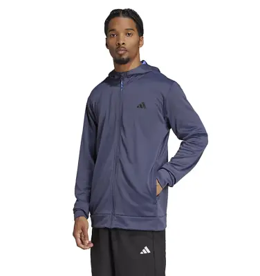 ADIDAS VESTE ZIPPE CAMO Anthracite — photo 3