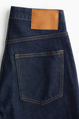 Wide Ultra High Jeans - Bleu denim foncé — photo 2